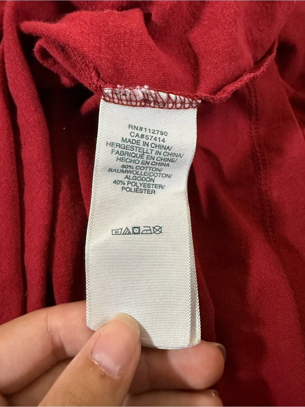 Mens True Religion Fashion For The Senses Red Graphic Logo Tee